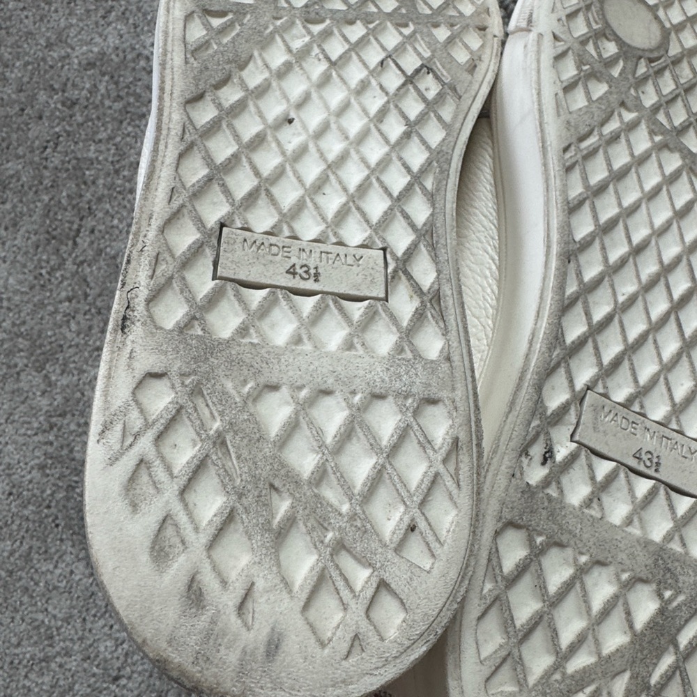 Giuseppe Zanotti White Leather High-Top Sneakers - Picture 8 of 9